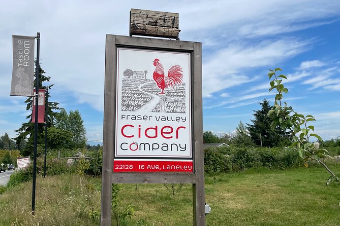Fraser Valley Cidery & Wine Tour - Whats Included