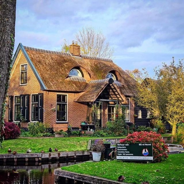 From Amsterdam: Giethoorn & Zaanse Schans Tour W/ Small Boat - Tour Details and Highlights