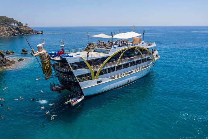 Full-Day Boat Tour From Kemer With Lunch and Foam Party - Itinerary Overview