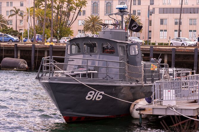 General Admission With PCF 816 Swift Boat Naval History Bay Tour - Inclusions and Meeting/Pickup Information