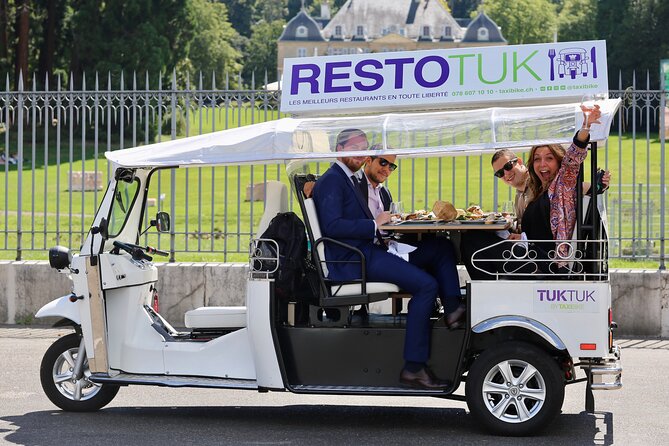 Geneva AperoTuk in a TukTuk (electric) - Inclusions