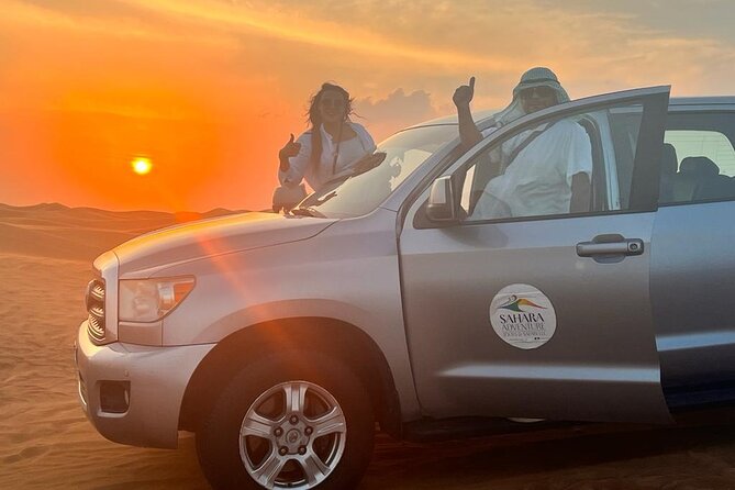 Guided Desert Safari With Dinner and Quad Biking in Dubai - Inclusions and Exclusions