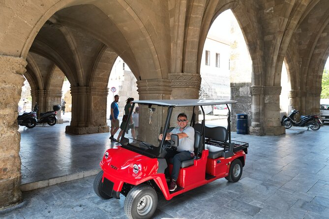 Guided Private Golf Cart Tour in Old Town of Rhodes - Meeting and Pickup