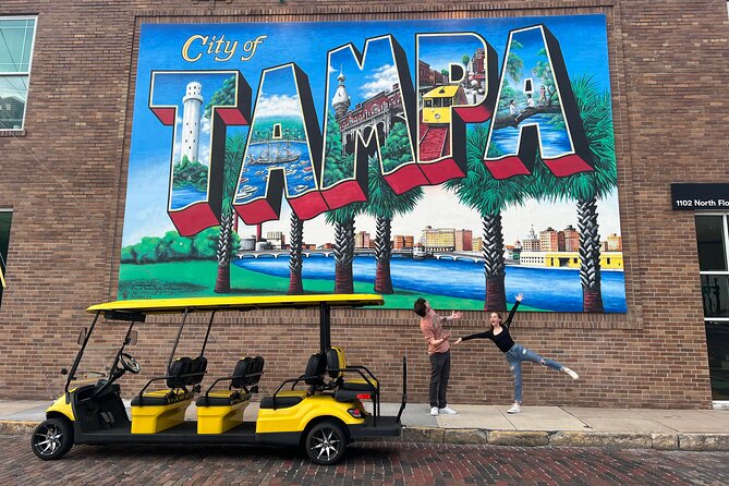 Guided Tampa Sightseeing Tour in  Street Legal Golf Cart - Reviews and Ratings