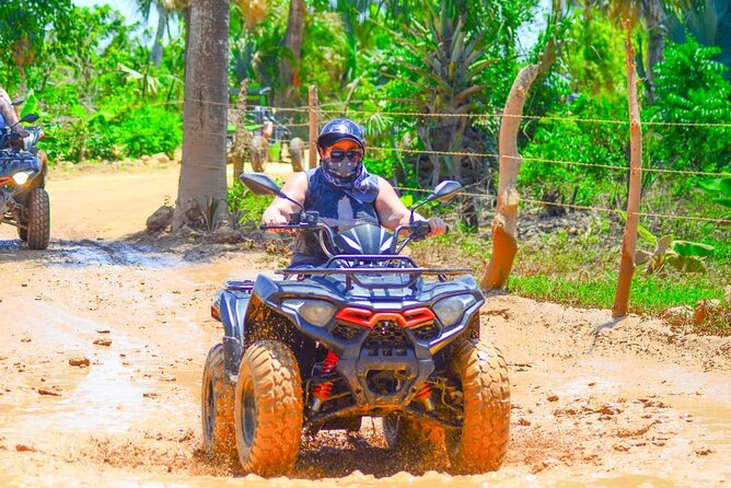 Guided Tour in Four Wheels (ATV) by Macao Beach, Taíno Cave and Typical House - All-Inclusive Activities and Transportation