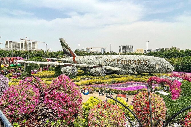 Half-Day Tour With Transfer in Dubai Frame and Miracle Garden - Half-Day Tour Highlights: Must-See Attractions