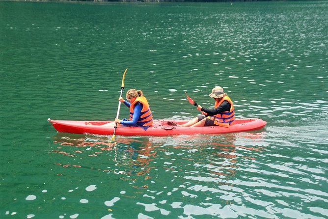 Halong Bay Cruise Day Trip: Visit Thien Cung Cave, Kayaking & Lunch - Best Price - Details for Pickup and Transportation