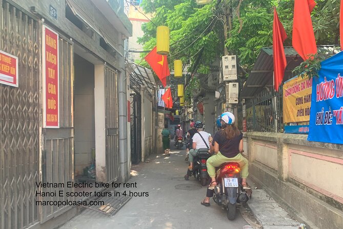 Hanoi Hidden Street, Food Tasting With E-Bike - E-Bike Adventure in Hanoi