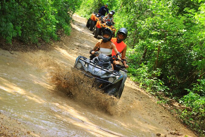 Hidden Cenote Swim, Rappel, Zipline and ATV Outdoor Adventure in Riviera Maya - Cenote Exploration