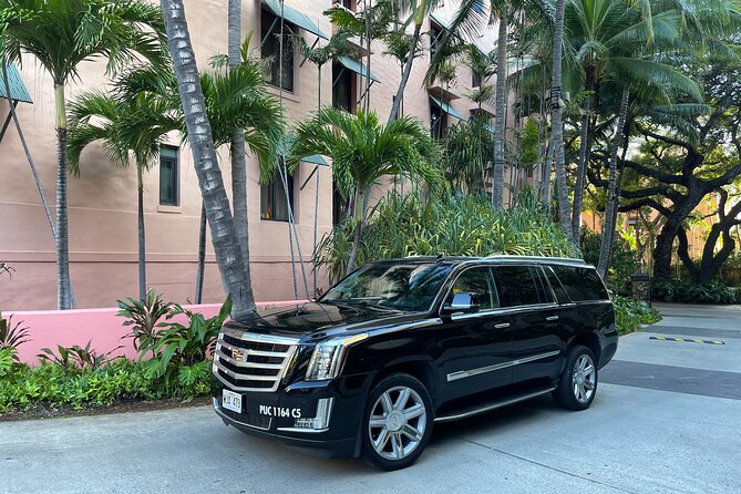 Honolulu Airport & Waikiki Hotels Private Transfer by Luxury Suv(Up to 5 People) - Service Overview