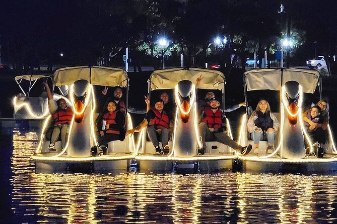 Illuminated Swan Boat Night Ride on Rainbow Lagoon - Customer Experiences