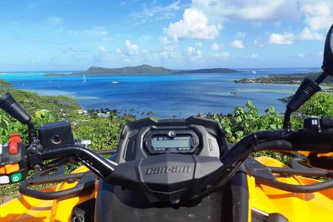 Island Tour & Getaway on the Bora Bora Mountains by Quad / ATV - Inclusions and Pickup