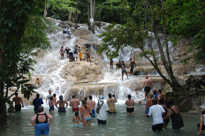 Jamaica Dunns River Falls Party Cruise With Snorkeling - Pickup Details and Transportation