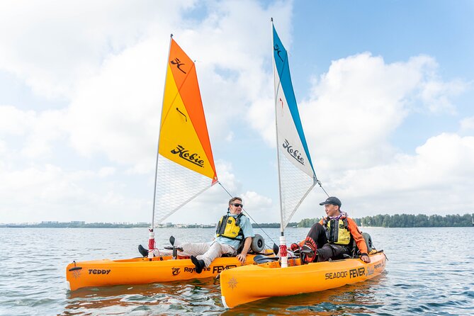 Kayak Sailing in Singapore, Mangrove, Kelong & Pulau Ubin, Seafood Meal Included - Unique Sailing Kayak Experience