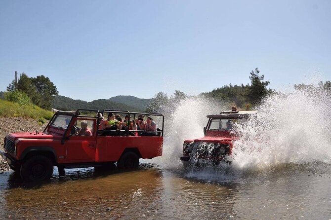Kusadasi Jeep Safari Tour With Zeus Cave and Water Fights - Minimum Number of Travelers Required