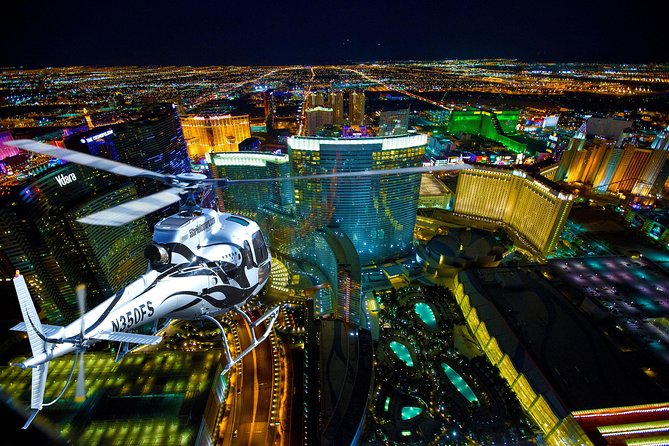 Las Vegas Helicopter Night Flight With Optional VIP Transportation - Tour Overview