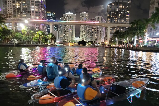 LED Light Kayak Miami City Lights Tour at Night - Cancellation Policy