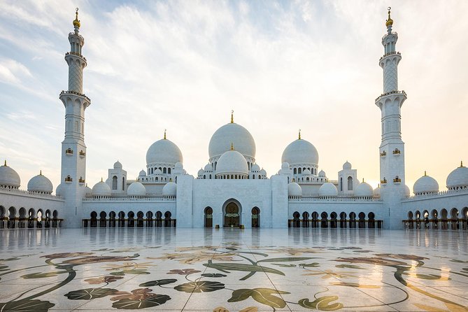 Louvre Museum Abu Dhabi and Grand Mosque Tour From Dubai - Tour Inclusions and Itinerary