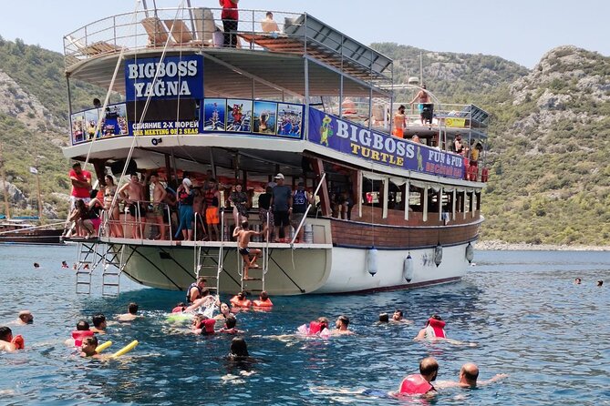Marmaris Big Boss Boat Trip - Inclusions