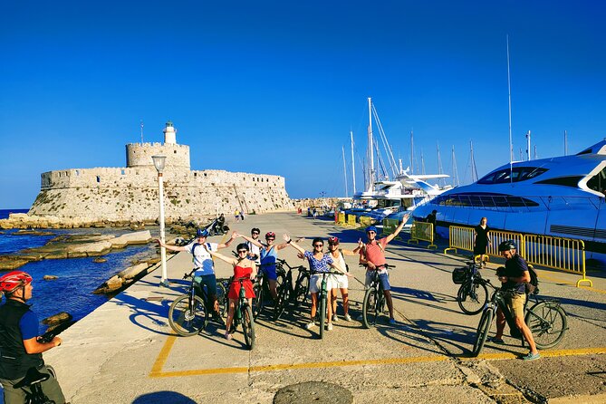 Mediaeval Rhodes E-bike Highlights Photo Tour Sunset/Panorama - History and Culture
