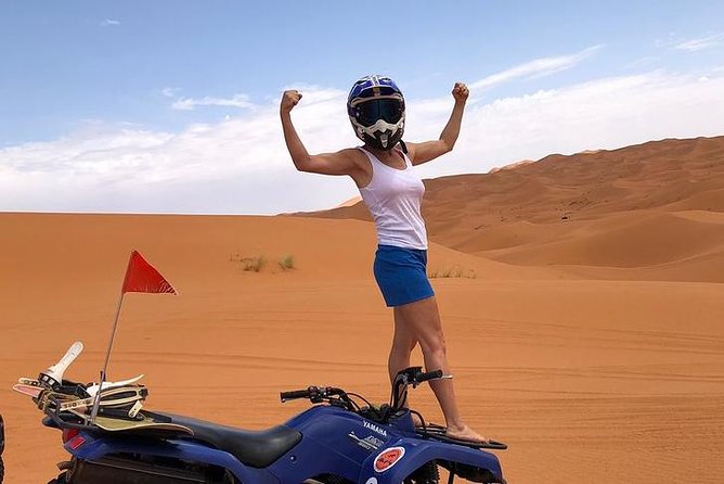 Merzouga 1 Hours ATV Quad Sandboards Erg Chebbi Desert - Overview of the Experience