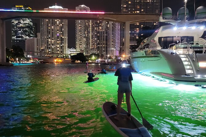 Miami City Lights Night Kayak or Stand up Paddle Board - What To Expect