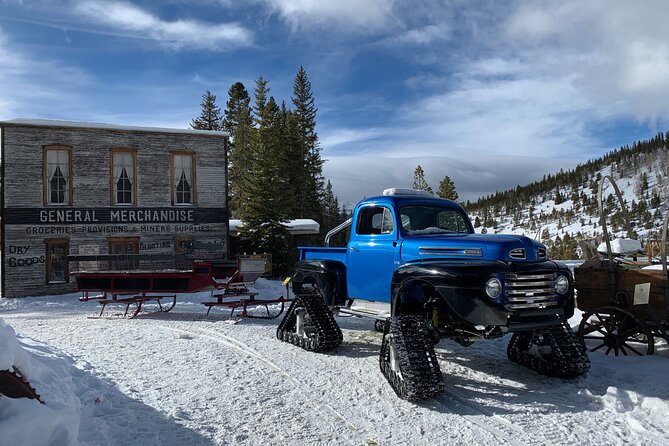 Monster Truck Sleigh Ride in Country Boy Mine - History of Gold Mining