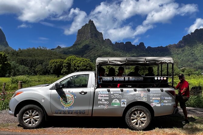 Moorea Cruise Ships: 4x4, Belvedere, Pineapple, & Magic Mountain - Thrilling Adventure at Magic Mountain