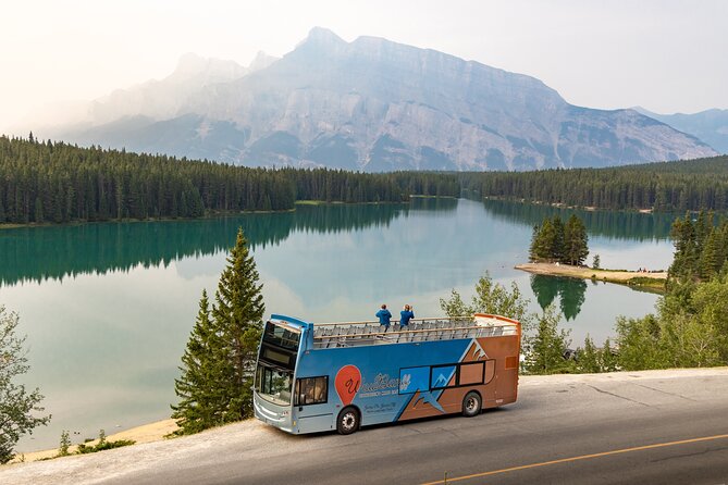 Moraine & Lake Louise Hop On / Off Open-Top Double Decker Shuttle Explorer - Whats Included