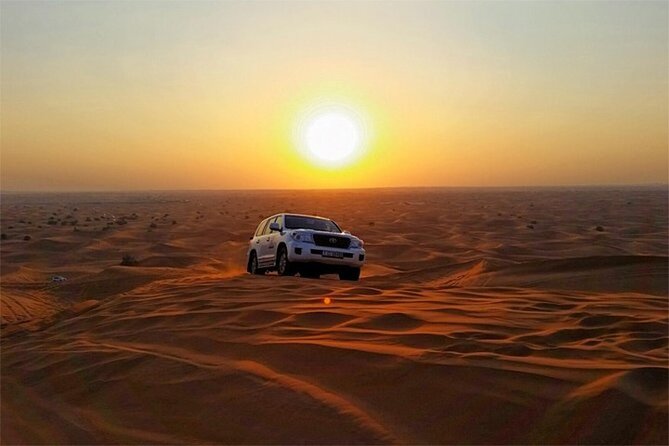 Morning Red Dunes Desert Safari Dubai - Thrill Dune Bashing and Sandboarding