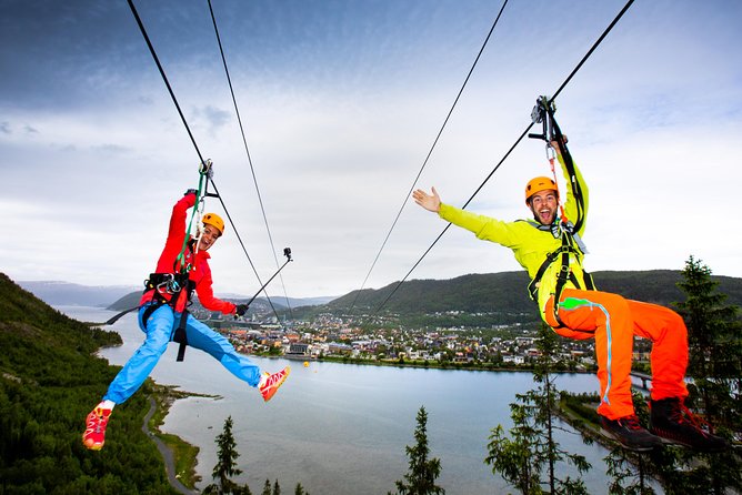 Mosjøen via Ferrata and Zipline - Meeting and Pickup