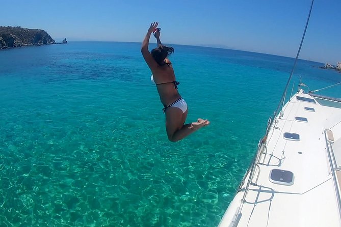Mykonos Catamaran Private Sunset Cruise, Full Meal & Open-Bar - Boat Trip Experience
