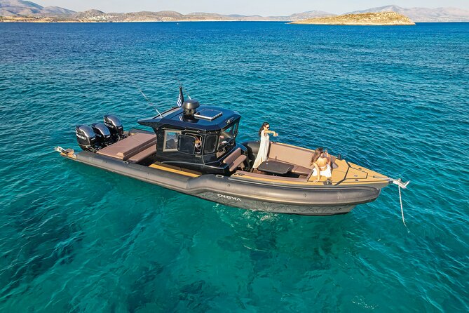 Mykonos Private Full Day Cruise With a Rafnar 1200 T-Top - Weather Policy