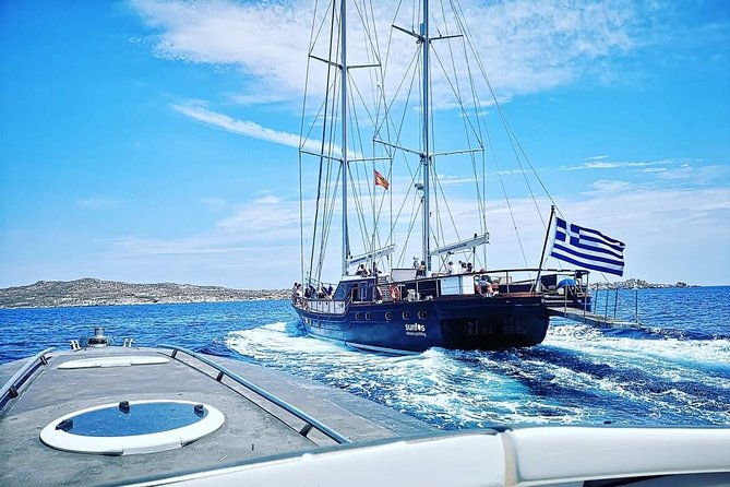 Mykonos: Superior Cruise to Rhenia Island and Delos Guided Tour (Free Transfers) - Complimentary Snorkeling and Delicious Lunch