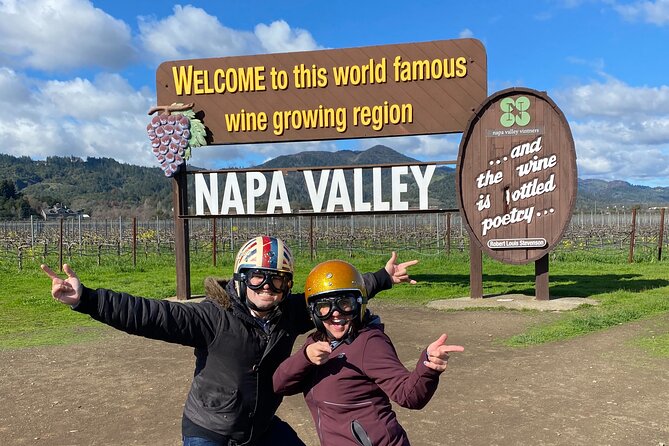 Napa Valley Classic Sidecar Wine Tours - Guided Tour of Napa Valley
