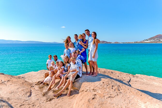 Naxos Private Professional Photoshoot & Free Adobe Photoshop Edit - Inclusions and Services Provided