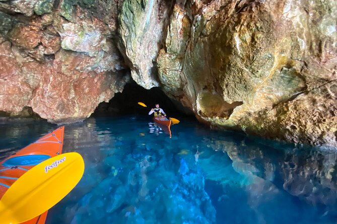 Naxos: Rhina Cave Sea Kayaking Tour - Starting Time and Pick-up Options