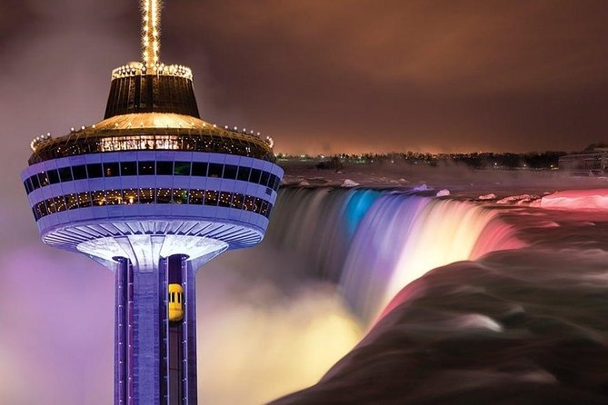 Niagara Falls Evening Lights Tour With Skylon Tower Dinner - Pickup Details