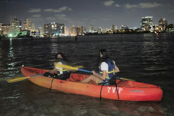 Night Kayak Guided Tour Through Condado Lagoon - Inclusions
