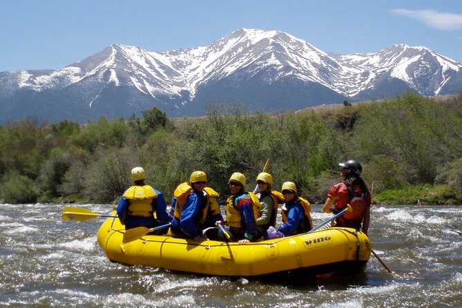 Numbers Half-Day Whitewater Rafting Plus Mountaintop Zipline From Buena Vista - Activities Included