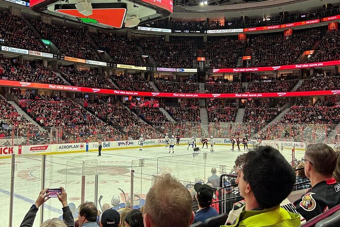 Ottawa Senators Ice Hockey Game Ticket at Canadian Tire Center - Date and Traveler Information