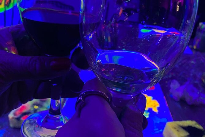 Paint a Neon Fluorescent Picture While Drinking Unlimited Wine - Accessibility and Group Size