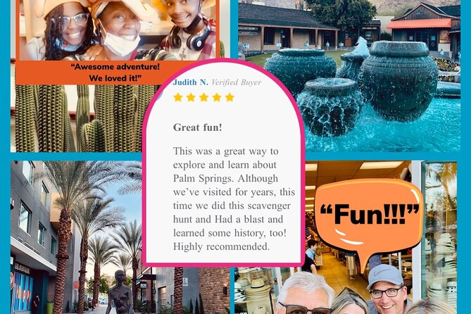 Palm Springs Team Trivia Hunt: New  Mobile Game App! - Whats Included