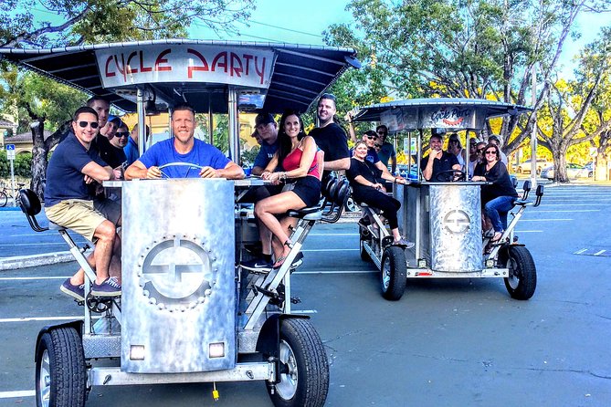 Party Bike Happy Hour Tour - Route and Meeting Point