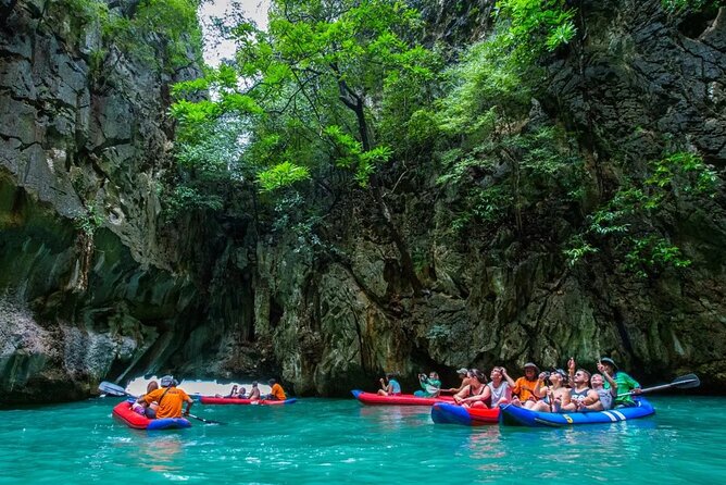 Phuket James Bond 5 Islands Paddle Board Canoe Through The Cliffs by Speed Boat - Inclusions and Pricing