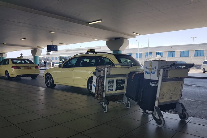 Piraeus Port & Marriott Transfer to Airport by Mercedes-Benz E Class Wagon - Air-conditioned Vehicle Provided