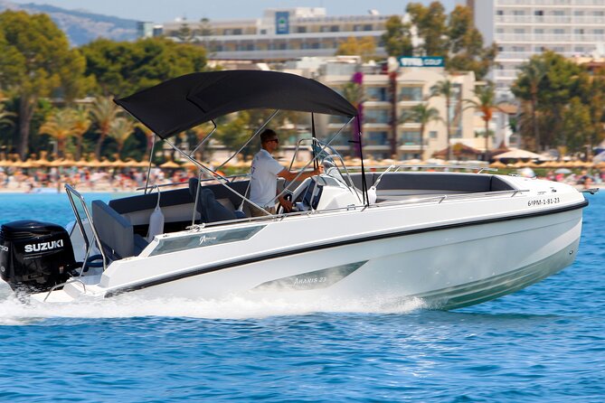 Private Boat Rental Abaris 23 From Alcudia - Meeting and Pickup