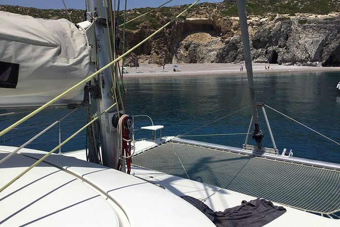 Private Full Day Catamaran Cruise From Rhodes With Food & Drinks - Meeting Point and Start Time
