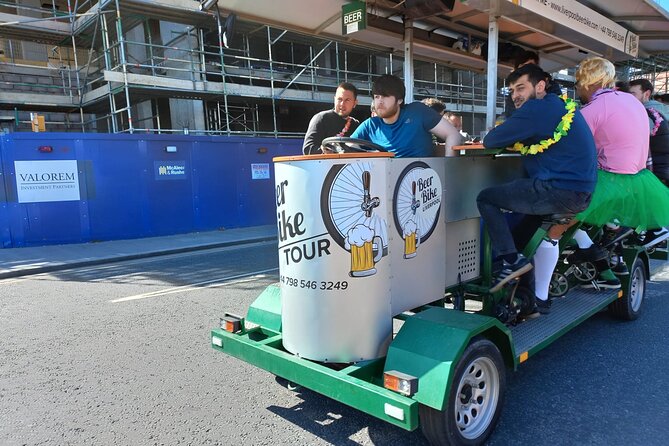 Private Liverpool Beer Bike Tour With Drink All You Can - Meeting and Pickup Details