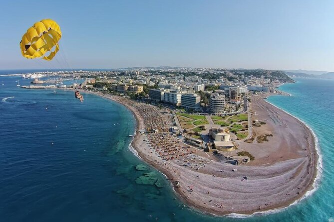 Private Parasailing at Rhodes Elli Beach - Meeting and Pickup Arrangements